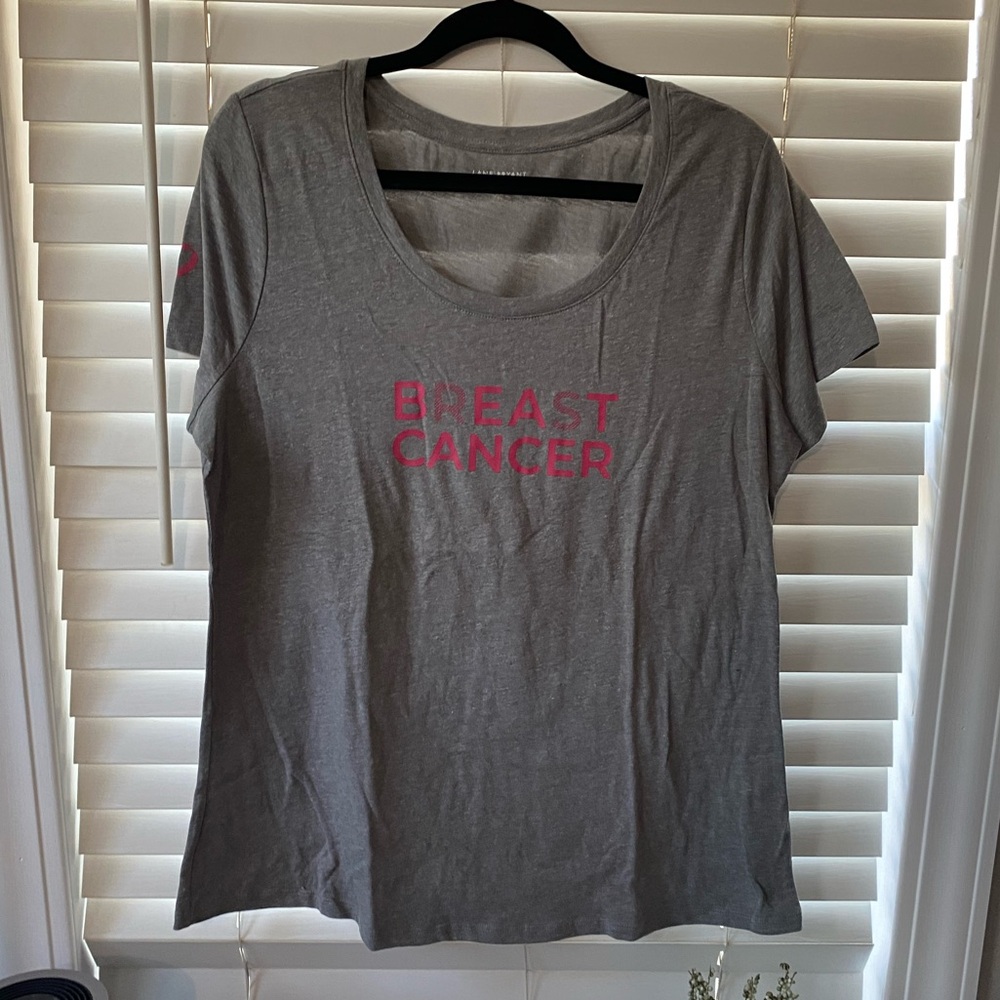 Beat Cancer Lane Bryant Tee- Size 10/12